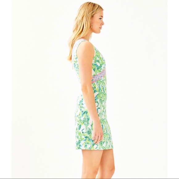 Lilly Pulitzer lanora stretch shift dress size - Picture 2 of 4
